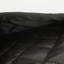 Chanel Black Quilted Lambskin Maxi 3 Accordion Flap Bag