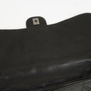 Chanel Black Quilted Lambskin Maxi 3 Accordion Flap Bag