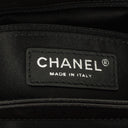 Chanel Black Quilted Lambskin Maxi 3 Accordion Flap Bag