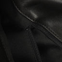Chanel Black Quilted Lambskin Maxi 3 Accordion Flap Bag