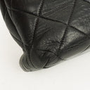 Chanel Black Quilted Lambskin Shoulder Bag