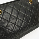 Chanel Black Quilted Lambskin Shoulder Bag