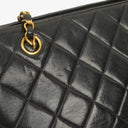 Chanel Black Quilted Lambskin Shoulder Bag
