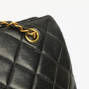 Chanel Black Quilted Lambskin Shoulder Bag