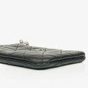 Chanel Black Quilted Lambskin Small Cosmo Cosmetic Case