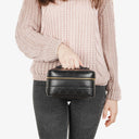 Chanel Black Quilted Lambskin Timeless Cosmetic Case