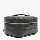 Chanel Black Quilted Lambskin Timeless Cosmetic Case