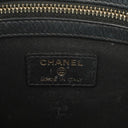 Chanel Black Quilted Leather Caviar Boy Medium Clutch