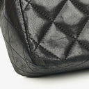 Chanel Black Quilted Leather Square Single Flap Bag
