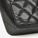 Chanel Black Quilted Leather Square Single Flap Bag