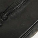 Chanel Black Quilted Leather Vanity Case