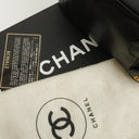 Chanel Black Quilted Leather Vanity Case