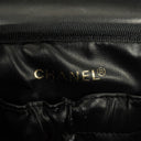 Chanel Black Quilted Leather Vanity Case