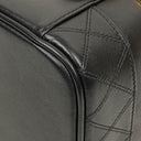 Chanel Black Quilted Leather Vanity Case