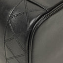 Chanel Black Quilted Leather Vanity Case