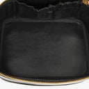 Chanel Black Quilted Leather Vanity Case