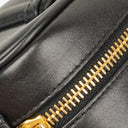 Chanel Black Quilted Leather Vanity Case