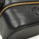 Chanel Black Quilted Leather Vanity Case