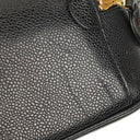 Chanel Black Quilted Leather Vanity Case