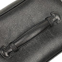 Chanel Black Quilted Leather Vanity Case