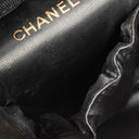 Chanel Black Quilted Leather Vanity Case