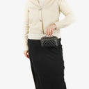 Chanel Black Quilted Vanity Case