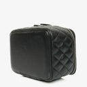 Chanel Black Quilted Vanity Case
