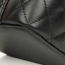 Chanel Black Quilted Vanity Case