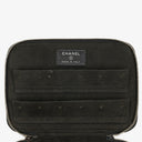 Chanel Black Quilted Vanity Case