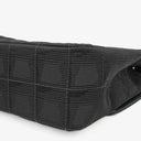 Chanel Black Travel Line Chocolate Bar Single Flap Bag