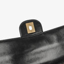 Chanel Black Travel Line Chocolate Bar Single Flap Bag