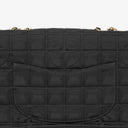 Chanel Black Travel Line Chocolate Bar Single Flap Bag