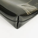 Chanel Black Vinyl Maison Window Print Shoulder Bag, 2003-2004