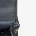 Chanel Blue Metallic Striped 2.55 Reissue Quilted Calfskin Leather 227 Jumbo Flap Bag