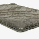 Chanel Boy Cosmetic Case Large Metallic Caviar Quilted