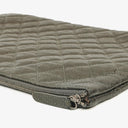 Chanel Boy Cosmetic Case Large Metallic Caviar Quilted