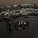 Chanel Boy Cosmetic Case Large Metallic Caviar Quilted