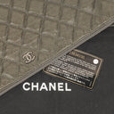Chanel Boy Cosmetic Case Large Metallic Caviar Quilted