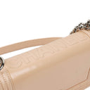 Chanel Boy Flap Bag in Beige Patent Leather