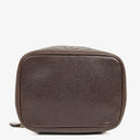 Chanel Brown Caviar Quilted Leather Timeless Cosmetic Case