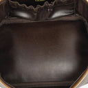 Chanel Brown Caviar Quilted Leather Timeless Cosmetic Case