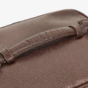 Chanel Brown Caviar Quilted Leather Timeless Cosmetic Case
