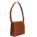 Chanel Brown Grained Calfskin Flap Shoulder Bag with Distressed Gold Hardware, 1996-1997