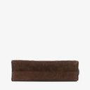 Chanel Brown Quilted Suede Tassel Flap Bag, 1989-1991