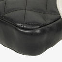 Chanel Cambon Black Leather Quilted Medium Messenger Bag