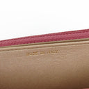 Chanel Camelia Pink Embossed Lambskin Wallet On Chain WOC