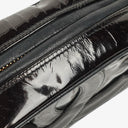 Chanel Camera CC Small Black Patent Leather Tassel Shoulder Bag