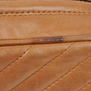 Chanel Camera Tassel Brown Leather Crossbody Bag
