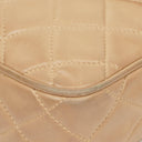 Chanel Camera Tassel CC Beige Quilted Lambskin Bag