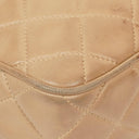 Chanel Camera Tassel CC Beige Quilted Lambskin Bag